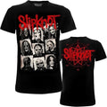SLIPKNOT T-Shirt T-Shirt T-Shirt DOUBLE PRINT Logo MASKS Punk Rock OFFICIAL