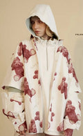 [NEW] FRLMK Teddy Bear Removable Sleeve Unisex Street Shirt Size L