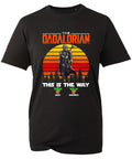 Personalised Your Name The Dadalorian This is The Way T-Shirt Father's Day Funny