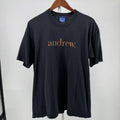 Andrew Downtown T-Shirt Size XL Box Logo Graphic Miami Skate Shop USA Made