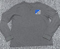 Aeropostale T Shirt NY New York Logo Modern Blue/White Gray Size Large