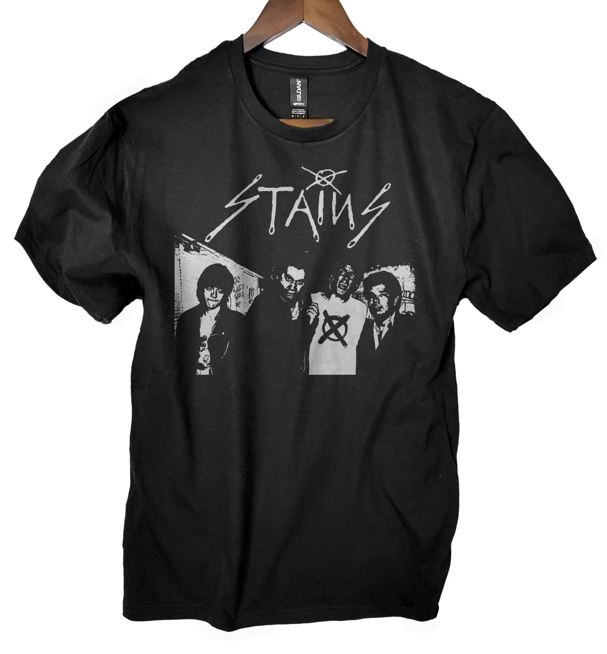 the Stains band  T shirt  punk Hardcore