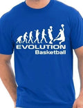 Evolution of Basketball Sport Mens T-Shirt  Size S-XXL
