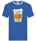 A Day Without Coffee - Mens Ringer - Latte Macchiato Americano Espresso
