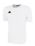 Kappa Rovigo SS Unisex White T Shirt 304IPRO 908 Size 3XL