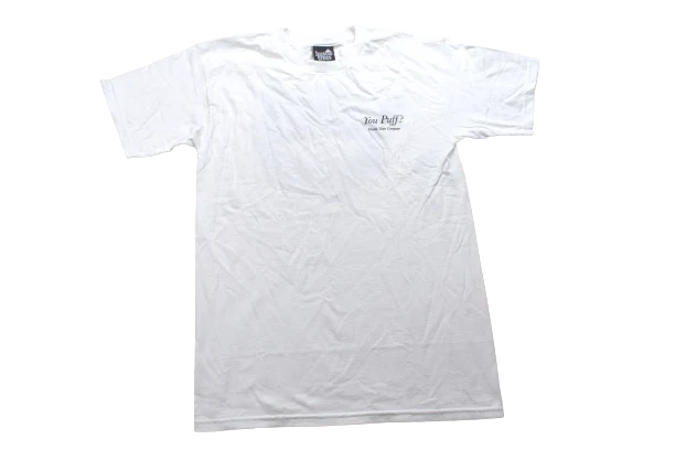 Hustle Trees By LRG Mens You Puff? Puffer Fish Smoking White Tee Shirt NWT S-XL
