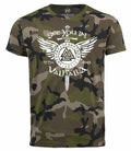 Men's See You in Valhalla Sword Runes Odin Vikings Camo Shirt Camo