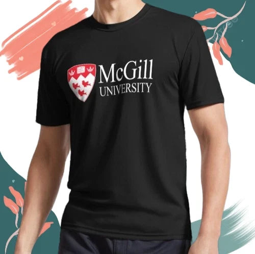 NEW! McGill University Logo Funny USA Size Unisex Hoodie & T-Shirt