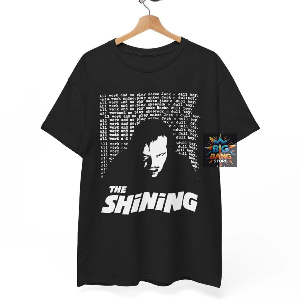 The Shining Horror Movie Vintage Halloween Graphic Unisex T Shirt Tee