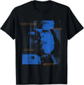 Official Billie Eilish HIT ME Hard and Soft Blue Photo T-Shirt