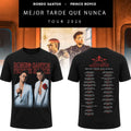 Romeo Santos Prince Royce Tour 2026 Shirt Latin Concert 2 Sided Graphic Tee