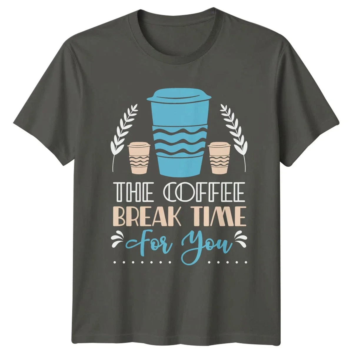 The Coffee Break Time For T-Shirt Coffee Lover Coffee Birthday Gift