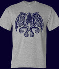 HP Lovecraft Cthulhu distressed look T-shirt