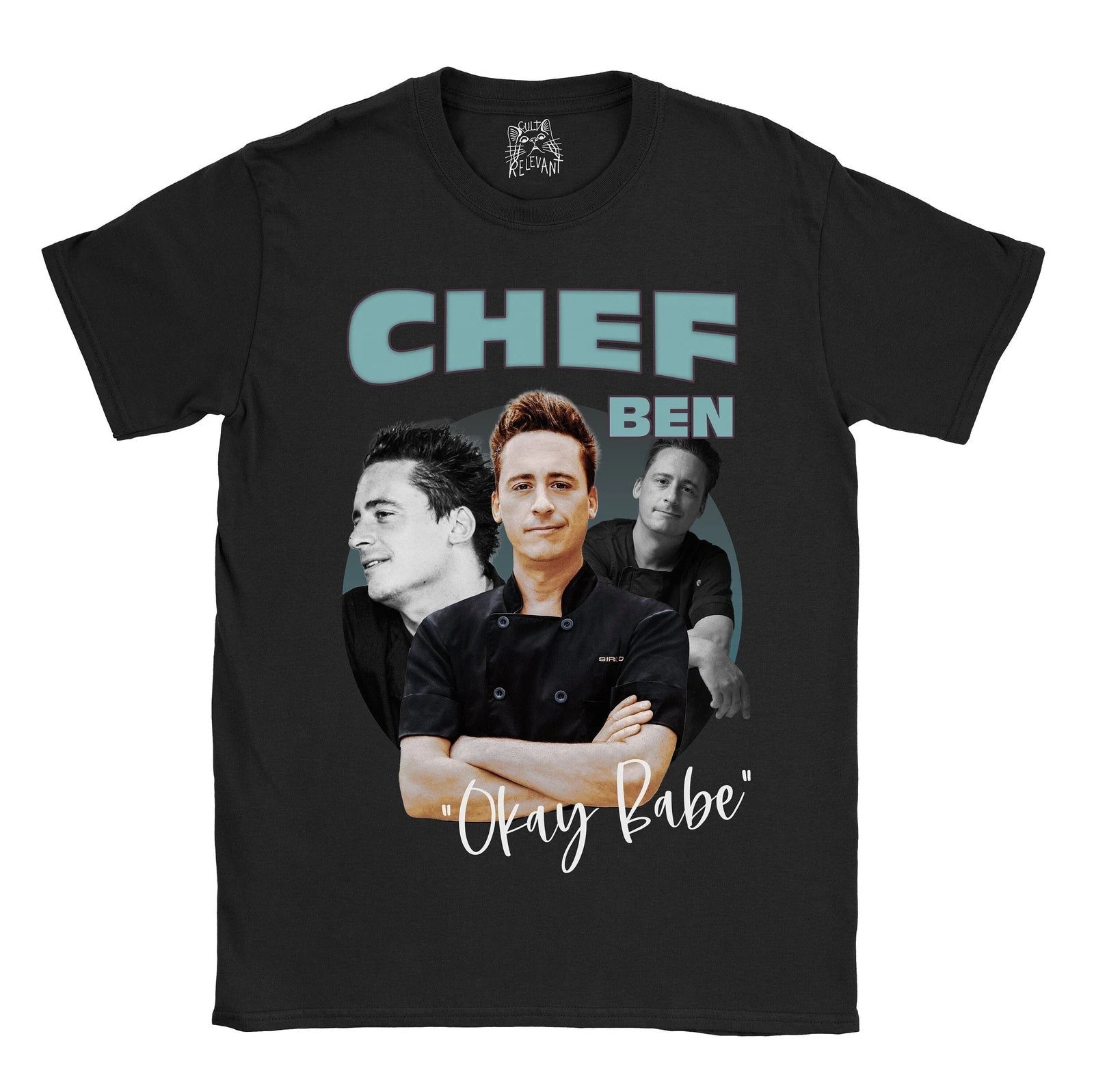Chef Ben Below Deck T-shirt Unisex retro 90s Classic Crewneck T-shirt | Homage