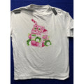 Kawaii Mens Brisco Brands Strawberry Frog Milk T-Shirt M White