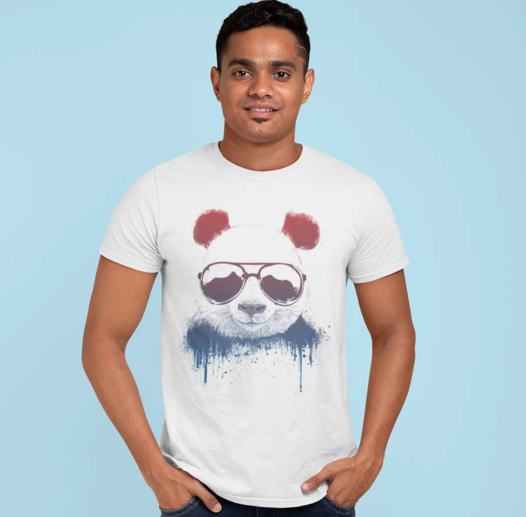 Men's T-Shirt Short Sleeve White, STAY COOL