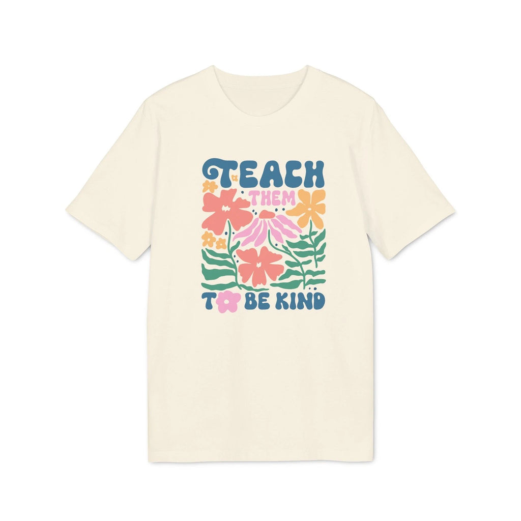 Boho Wildflower Teach Them To Be Kind T-shirt | Floral Tee | Gift for Teacher