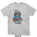 Coffee First – Burnout Cat Asking for Help T-Shirt