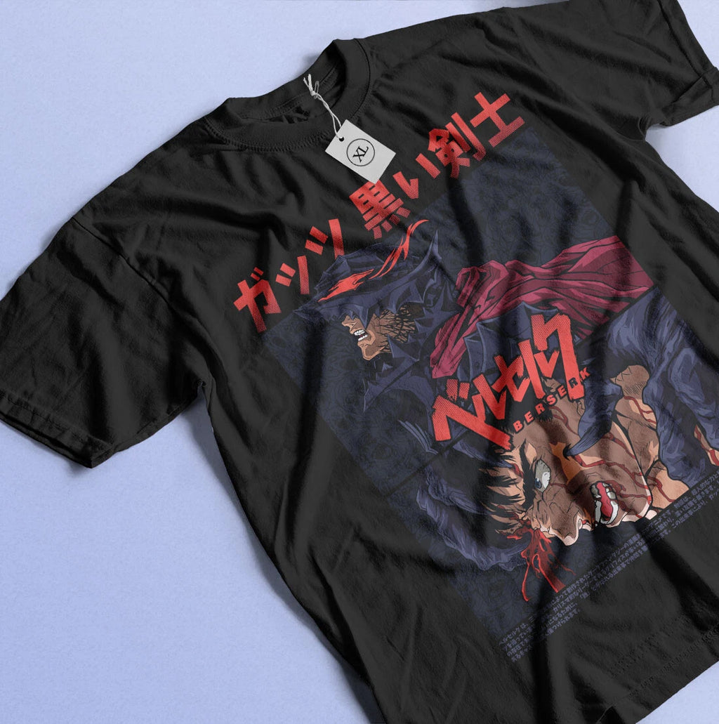 Berserk T-Shirt, Japanese Anime Shirt, Anime Manga Shirt, Trendy Shirt Anime Tee