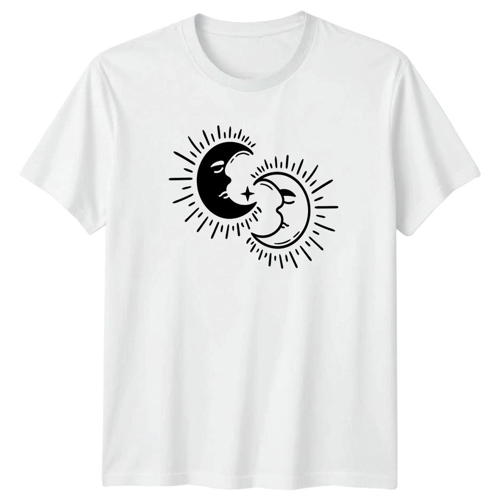 Celestial Sun Moon Star Spiritual T-Shirt Boho Celestial Spirituality Birthday