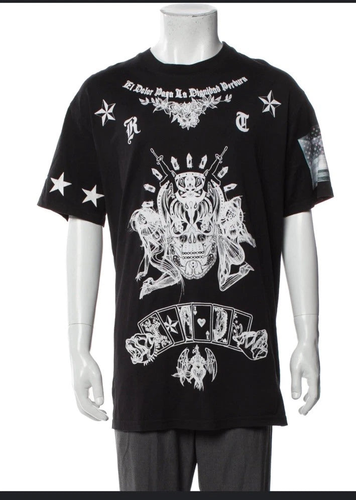 Givenchy Men’s  Graphic Print Crewneck Size Large New In Bag
