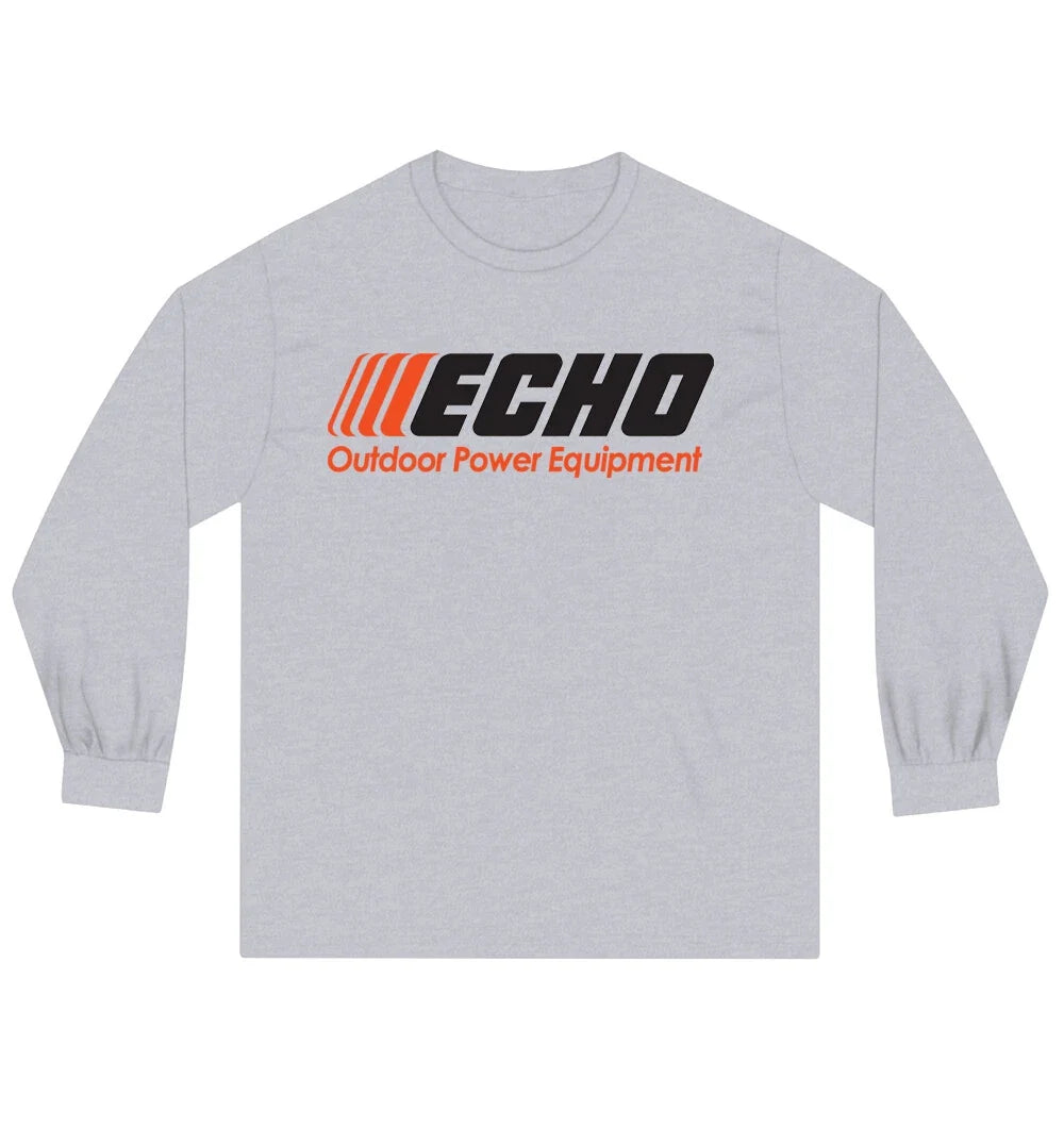 ECHO Outdoor Men's Grey Long Sleeve Size S to 3XL