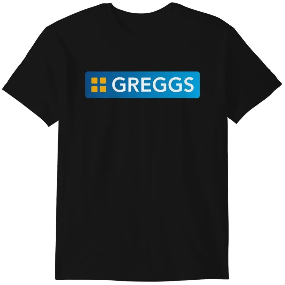 Greggs Logo TShirt Unisex Gildan Softstyle T-shirt  Gregs Bakery