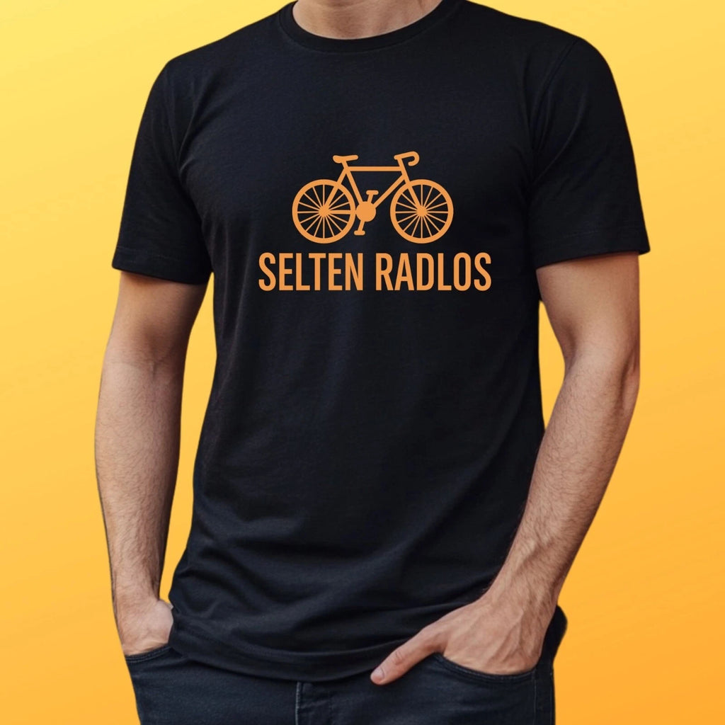 Mens Bicycle Cycling Rare Bikeless Motif Cotton T Shirt Size XS to 5XL