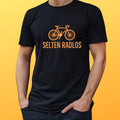 Mens Bicycle Cycling Rare Bikeless Motif Cotton T Shirt Size XS to 5XL