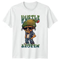 Hustle Or Be Broken Unisex T-Shirt Motivational Birthday Gift For Him