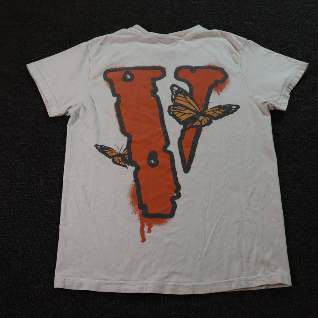 Vlone Juice Wrld Mens Small White T Shirt Y2k Hypebeast Vintage