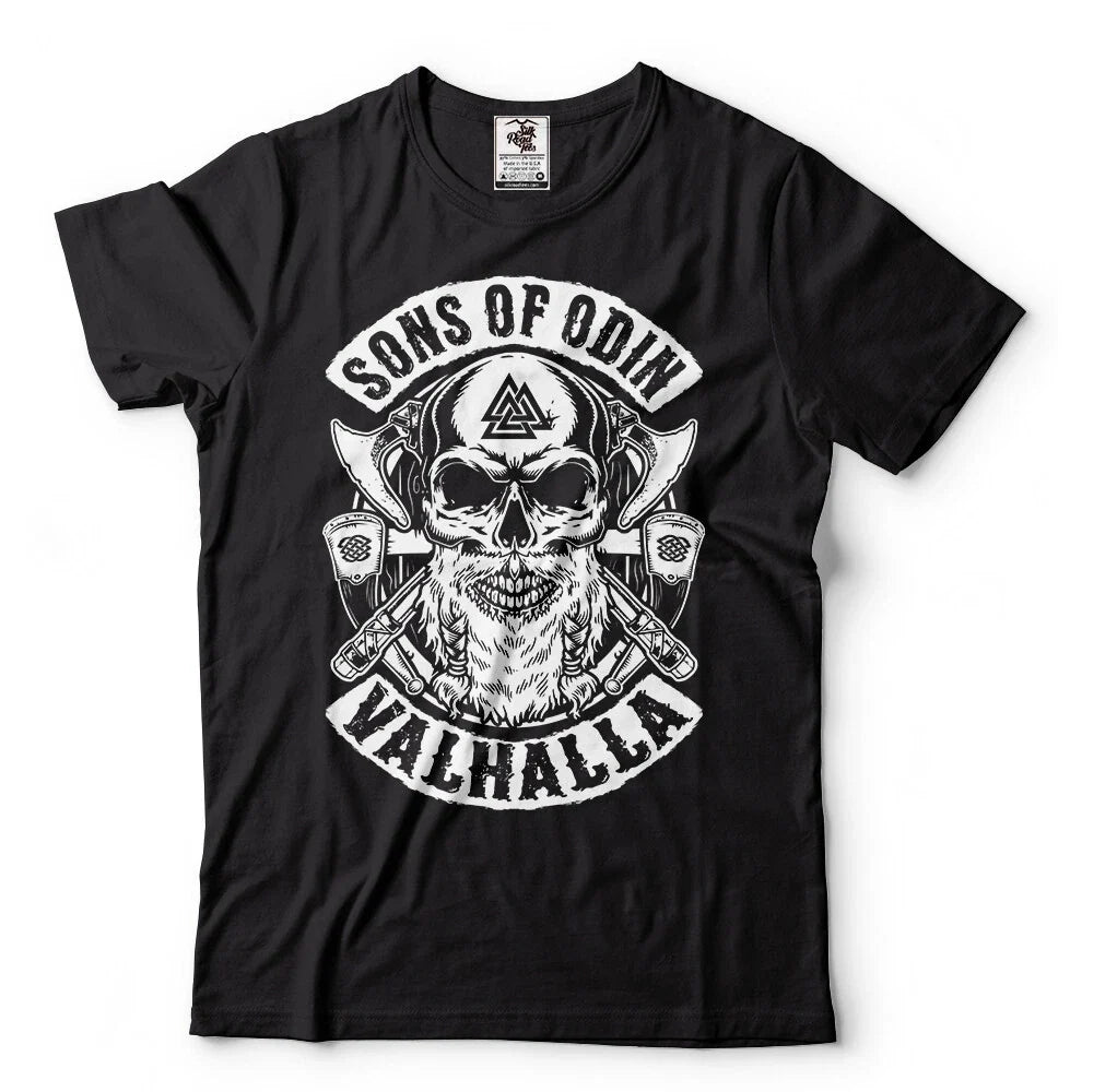 Sons Of Odin Vikings Nordic Odin Thor T-Shirt Vikings Shirts