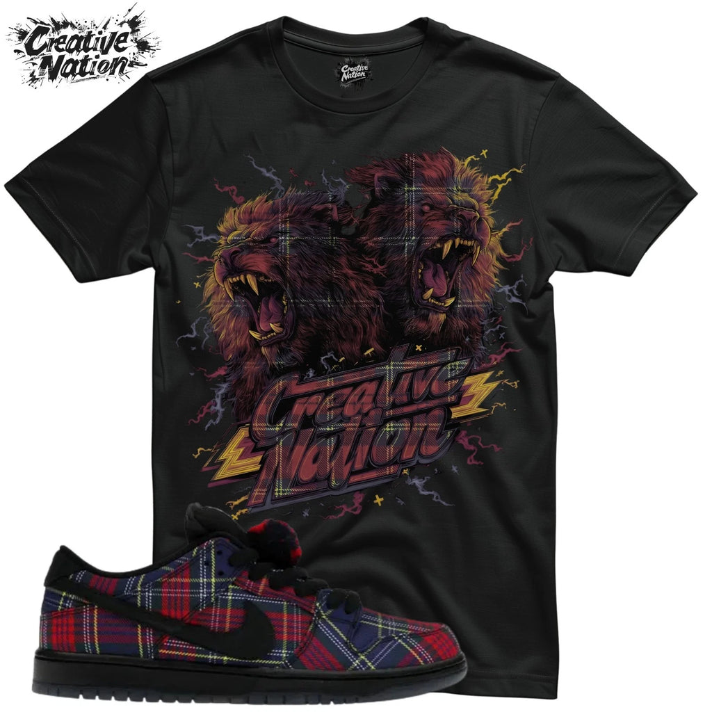 Shirt To Match Dunk Low SB Tam O' Shanter Hat Unisex Tee Lion Shirt