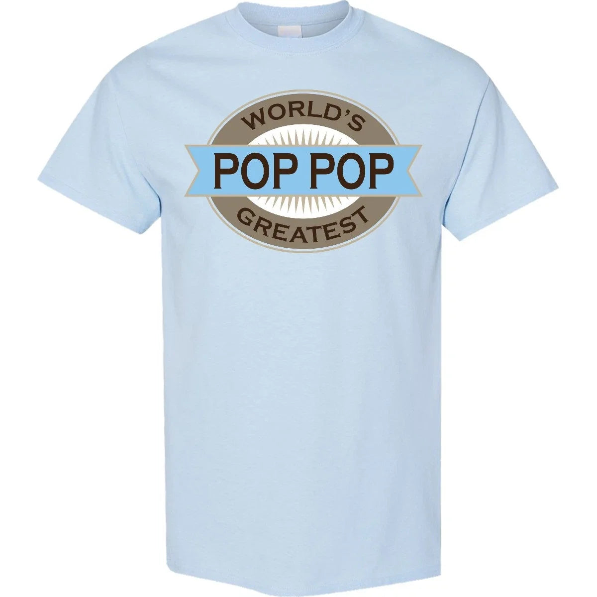 Inktastic Pop Pop Worlds Greatest T-Shirt Mens Adult Clothing Apparel Tees