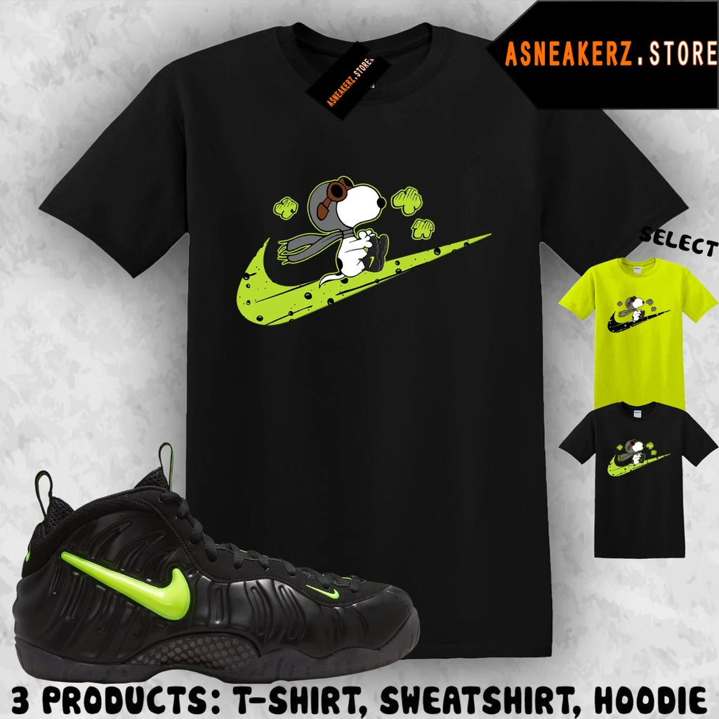 Shirt Match Foamposite Pro Voltage 2026 Sneaker Matching Tee Fly S Dog T-Shirt