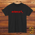New Avianca Airlines Logo T-Shirt Black/Grey/White/Navy/Red/Light Blue