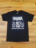 Nausea - Smash Racism Shirt nausea, nyc punk, crust punk, fck racism Unisex Tee