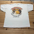 Vintage 90s Lee Northampton Brewery Old Brown Dog Massachusetts T-Shirt USA 2XL