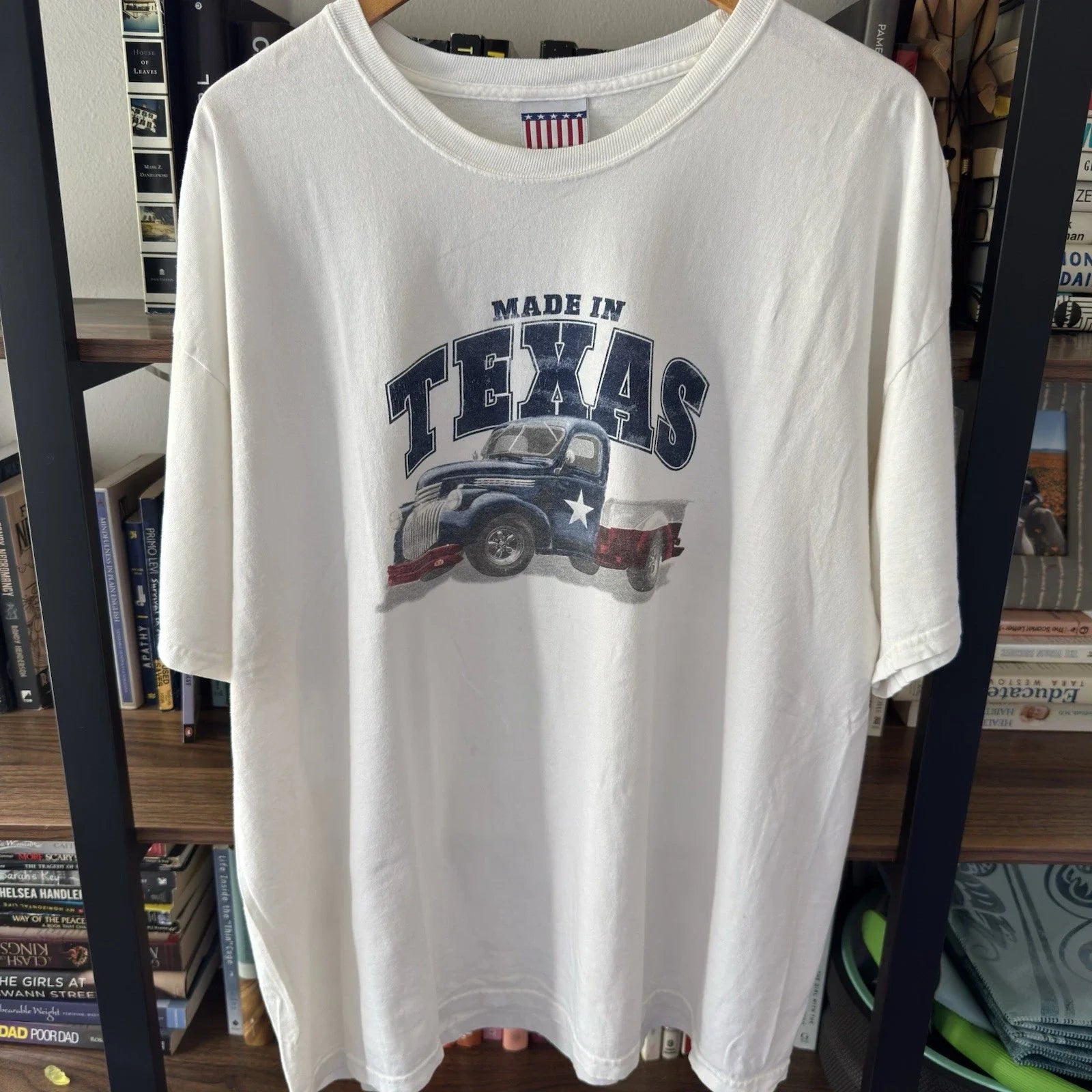 Vintage Y2K Made In Texas Pick up Truck T-shirt Size 2XL USA