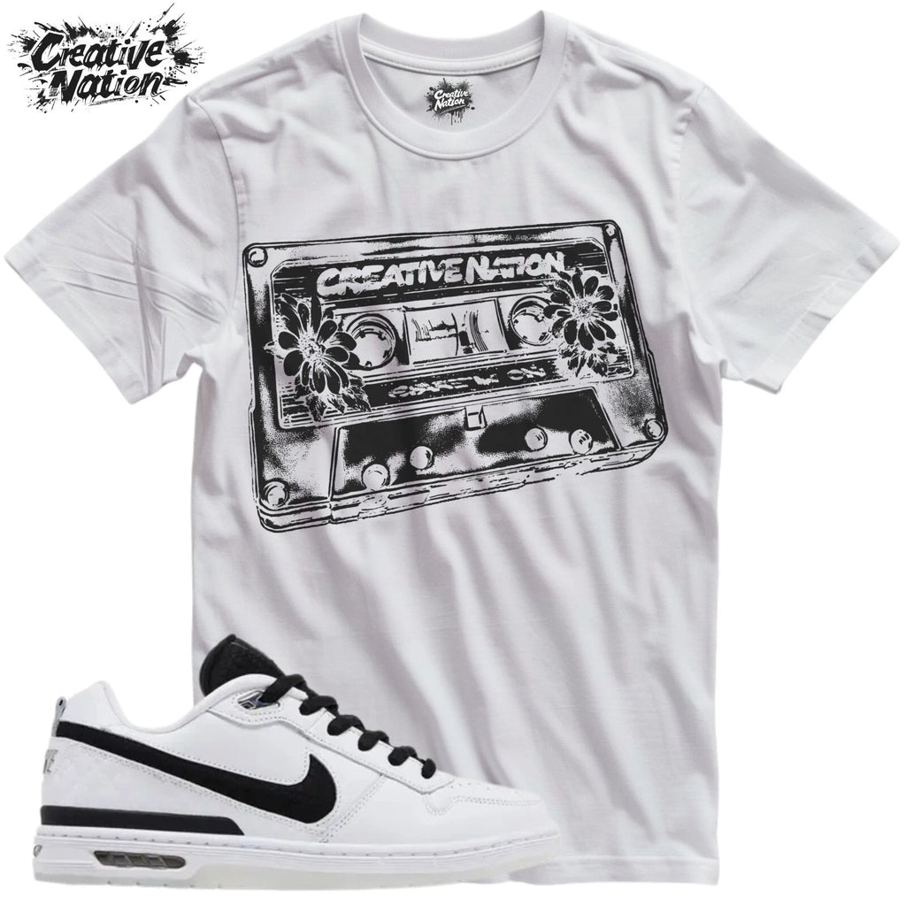 Shirt To Match White Black Unisex Tee Gift