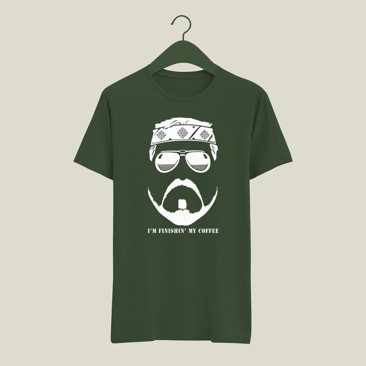 The Big Lebowski T-Shirt | I'm Finishing My Coffee | Walter Sobchak |