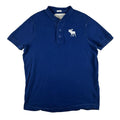 Vintage Abercrombie & Fitch Shirt Mens 2XL Big Moose Logo Muscle Henley Tee Y2K