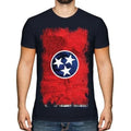 Tennessee Zustand Grunge Flagge Herren T-Shirt Tennessean Hemd Jersey Geschenk