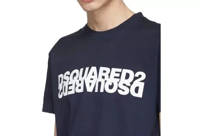 Dsquared2  T-Shirt- Mirror Logo Short Sleeve-Sale