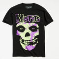Misfits Cotton Graphic T Shirt Mens Skull Punk Rock Band Tee Y2K Grunge S-4XL