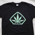 Captain Cannabis® Shield T-shirt - Medium - Gildan Softstyle Ring Spun