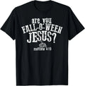 Fall O Ween Jesus Pumpkin Christian Fall Outfit Unisex T-Shirt