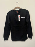 Snap-on Shirt Mens LARGE Black Long Sleeve 105 Years Anniversary Graphic