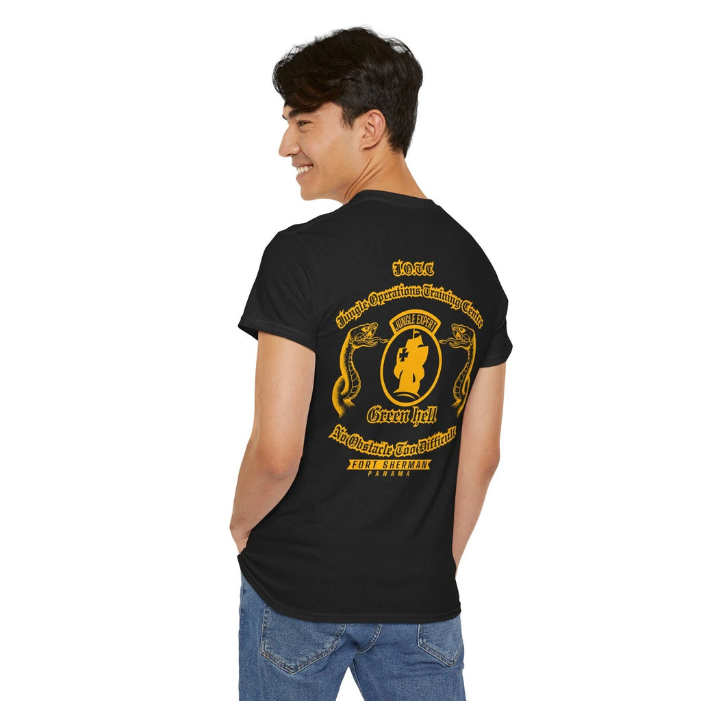 NEW US Army Jungle Operations Training Center JOTC T-shirt HQ Design