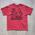 Delta Pro Weight “So I Became Sarcastic” Graphic T-Shirt Men’s L Red